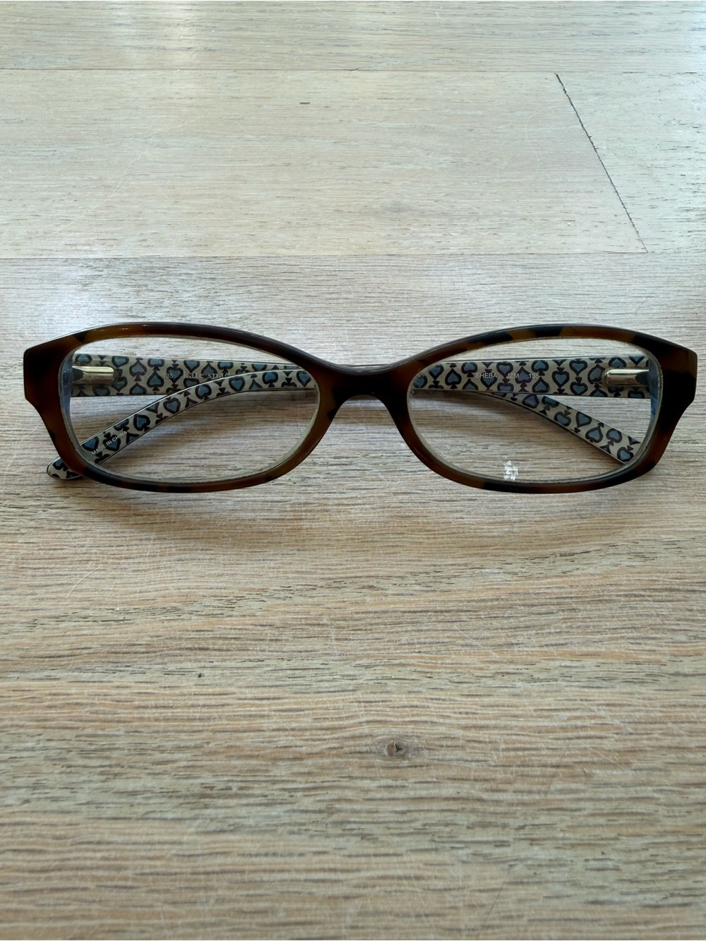 Kate Spade SHEBA Eyeglasses Frames JZM 135 Spades Brown and Blue